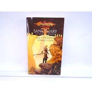Dragonlance Elven Exiles #1 Sanctuary by Paul Thompson & Tonya Cook 1st printing
